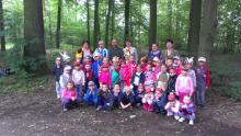 Lasy Leśnictwa Dębina odwiedziły przedszkolaki