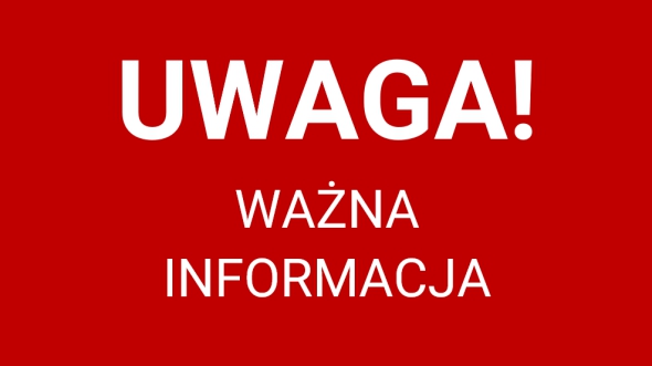 Ważna informacja